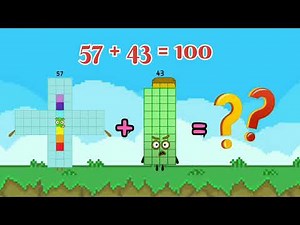 How numberblocks makes 100😅? learn to count with mathblocks ‪@Educationalcorner110‬