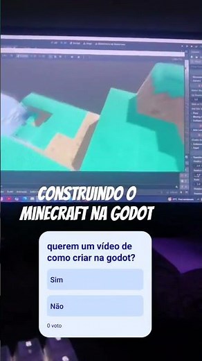 criando Minecraft na godot 4.6 #minecraft