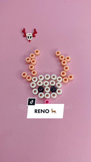Tutorial de Reno Navideño con Hama Beads