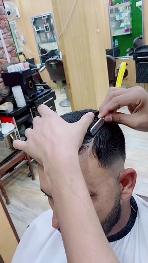 Barbershop Haircut Transformation