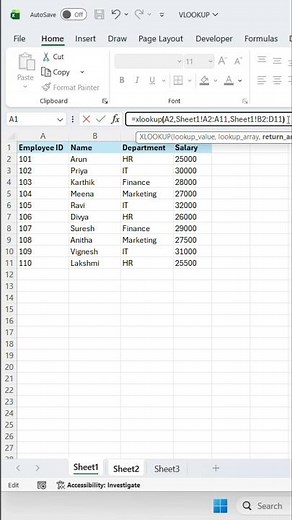 XLOOKUP in Excel | Better Than VLOOKUP
