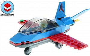 乐高60323城市系列特技小飞机快速拼搭与评测