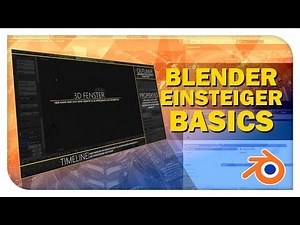 Die ERSTEN Schritte in Blender 3D | Blender 3D Anfänger Tutorial + Tipp zum schnelleren Rendern!!!