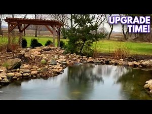 Adding a WETLAND FILTER & INTAKE BAY to an Existing Pond 💦