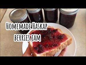 How to make simple and easy homemade haskap/honey berry jam