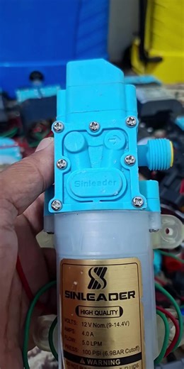 Dinamo Sprayer Elektrik 100 PSI 5 LPM Pompa DC 12 Volt