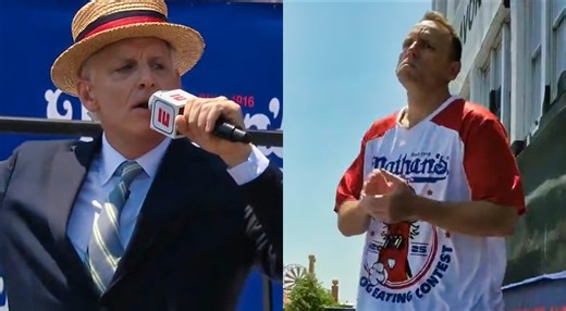 "ABSOLUTE CINEMA": Joey Chestnut's Intro At Nathan's Famous Hot Dog Eating Contest Will Send Chills Down The Spine Of Every American (VIDEO)