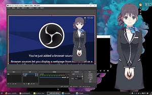 Live2DViewerEX OBS 虚拟主播（VTuber）教学