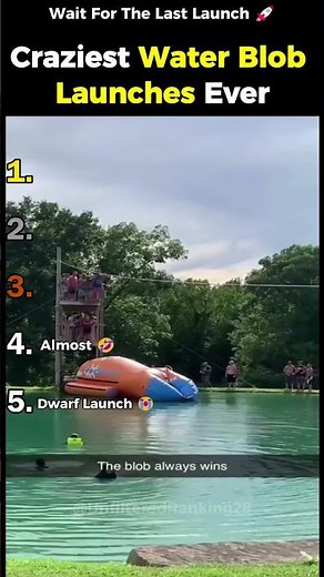 Craziest Water Blob Launches Ever 💦🚀
