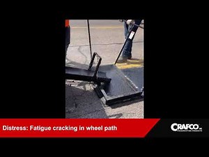Crafco Mastic One: Repairing fatigue cracking in wheel path