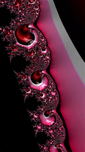 #mathart #fractalart #shortsart Red–Black Hyperspeed Vortex: Psytrance‑Driven Mandelbrot Madness