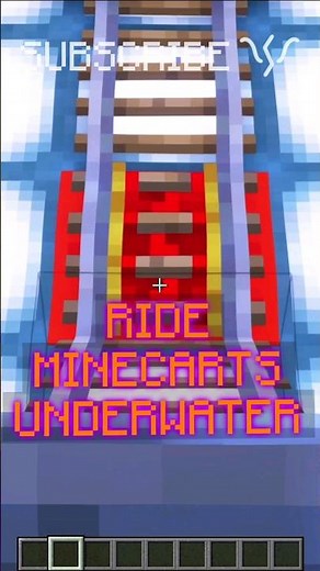 BUILD UNDERWATER REDSTONE with MINECART RAILS!?| Redstone with PsiVolt #minecraft #redstone