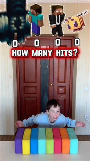 📍Who Breaks the Block Faster? 🤯 Minecraft Test