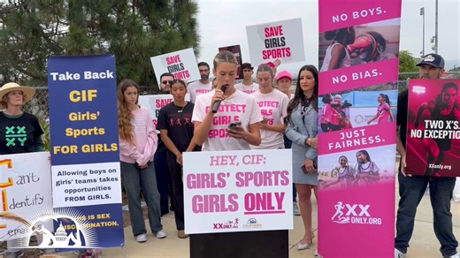 Athlete Reese Hogan tied a male in the GIRLS high jump this weekendBefore competing, she called out CIF & Gov. Newsom for failing to protect female athletesDespite D1 offers in CA Reese says she’s leaving the state because girls sports are no longer safe in CABe like reese!
