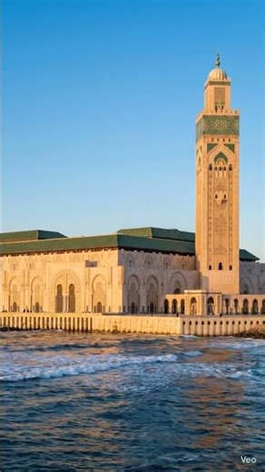 Beautiful Sunset at Hassan II Mosque | Casablanca, Morocco
