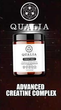 Creatine Quality Matters 💥 Qualia Creatine+ Review (OptiCreatine® Explained)
