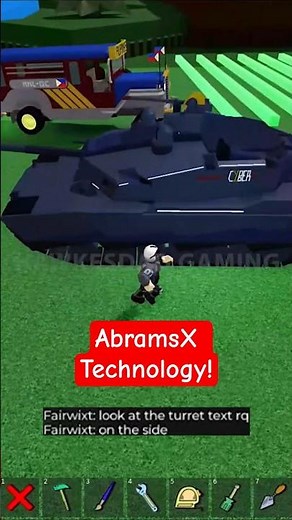 Roblox Build a Boat for Treasure AbramsX Tank Technology by ‪@fairwixt0112‬ #babft #roblox