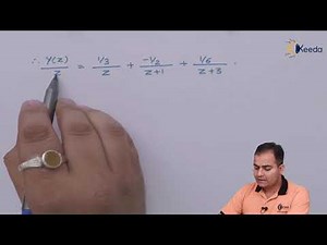 Solution Of Differential Equation Using Inverse Z-Transform in Signals and Systems | Problem 1