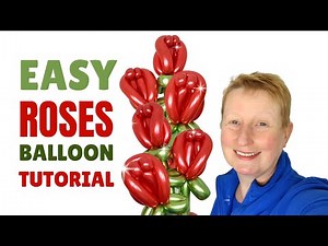 AMAZING DIY Balloon ROSE Bouquet 🌹 How to Make Easy Balloon Roses