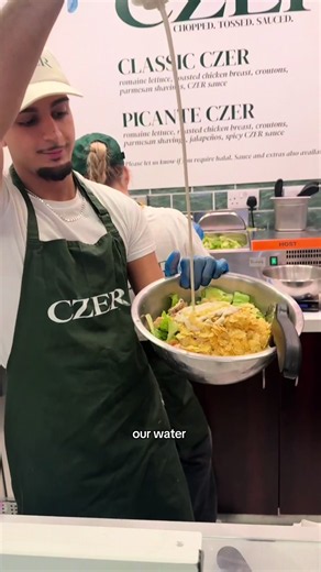 The Race for Water: Caesar Wrap at Czer Mayfair