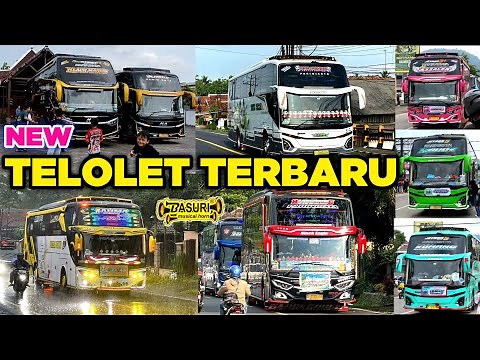 Latest Telolet Bus Compilation 2025: Various Viral, Melodious & Exciting Buses 😍