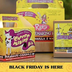 26 reactions | Black Friday is here! Shop our 40th Holiday Celebration Sale today for the best savings of the year!  #blackfriday #happycheesemaking #40years #holidaycelebration | New England Cheesemaking Supply Company | Facebook