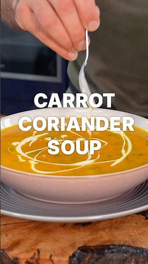 Carrot & Coriander Soup Recipe