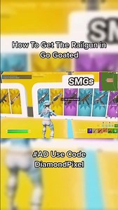 How To Get The Railgun in Go Goated (Fortnite Battle Royale) #Shorts