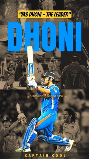 “MS Dhoni – Captain Cool Story” #shorts#viral#tranding