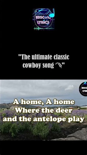 Home on the Range – Tom Roush Classic Cowboy Folk #lyricshorts #homeontherange #tomroush