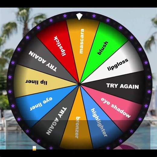 digital prize wheel for events - fully personalized with remote start button