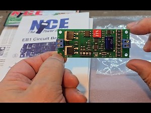 NCE EB1 Circuit Breaker Installation. Replacement for DCC Specialties PSX-1.