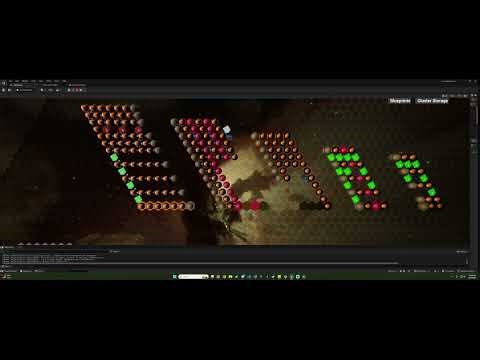 I made a pizza factory in my automation game