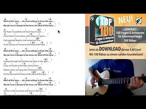 Mull Of Kintyre - Paul McCartney/Wings, Cover, Chords, Lyrics - Play Along!