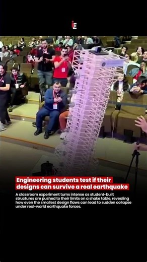 Engineering Test 😳 | Can This Tower Survive an Earthquake?