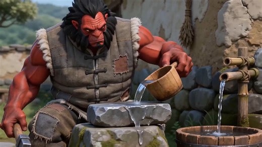 斧王退役后田园生活