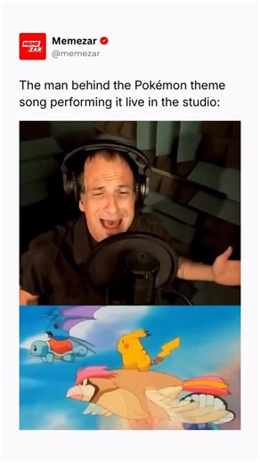 MEMEZAR • MEMES & MEME-CULTURE on Instagram: "🎶 Interesting fact: In 1998, @JasonPaige recorded the iconic Pokémon Theme Song in just one studio session. At the time, he had no idea the song would become one of the most recognizable TV intros in pop culture history. The producers simply wanted something energetic and heroic for a kids’ anime, but Paige’s powerhouse vocals perfectly captured the spirit of Ash’s journey to “be the very best.” The result was an opening so catchy that generations o