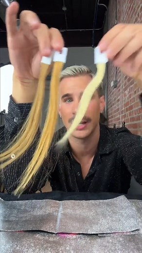 273K views · 724 reactions | Does purple foam work on darker hair? Let’s find out… #purplehairfoam #blonde #blondetoning | Brad Mondo | Facebook