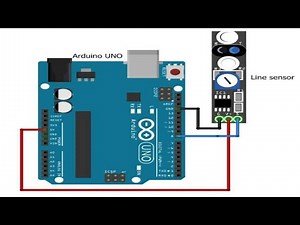 tcrt5000 infrared sensor usage - arduino line tracking sensor - arduino ky-033 sensor