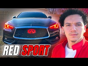 I BOUGHT A Q60 RED SPORT FROM COPART FOR CHEAP !!!