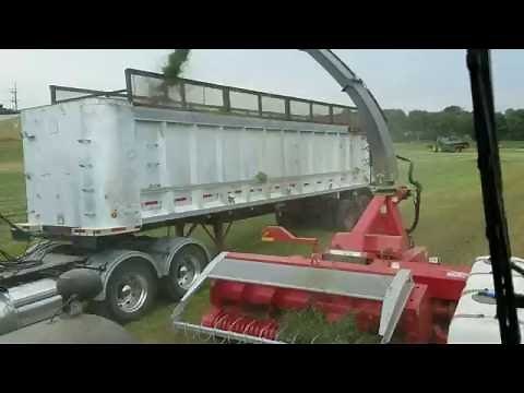 Dion F-41 forage harvester demo