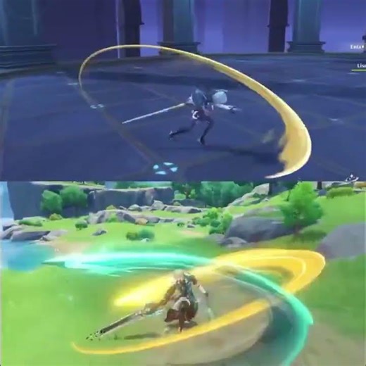 Varka vs eula combat animation comparison #genshinimpact #genshin #varka