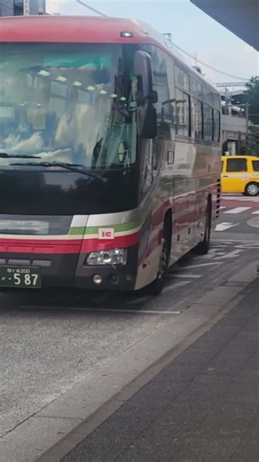 高速バス 日東交通 ５８７号車 川崎木更津線 アクアライン経由 川崎駅東口行 終点川崎駅東口バス停到着 #高速バス #日東交通 #川崎駅 #いすゞ #ガーラ #isuzu #gala #shorts