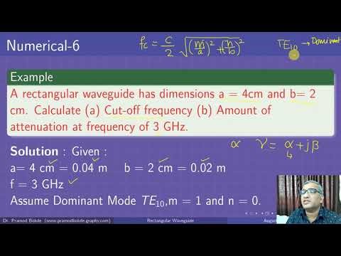 Rectangular Waveguide - Numerical 6