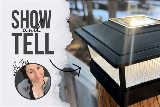 Watch Adding these solar post caps to help brighten our yard! on Amazon Live