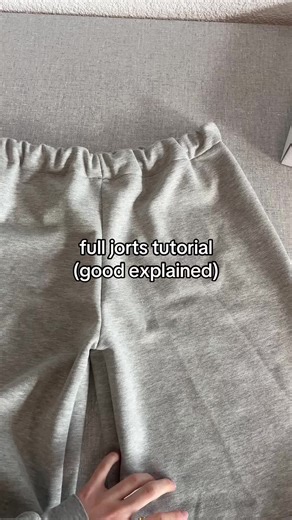 DIY Jorts: Full Sewing Tutorial & Try-On