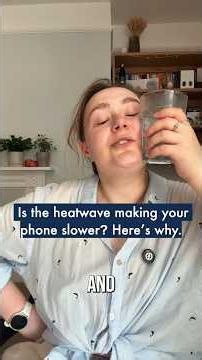 Is the heatwave making your phone slower? Here’s why 📱☀️