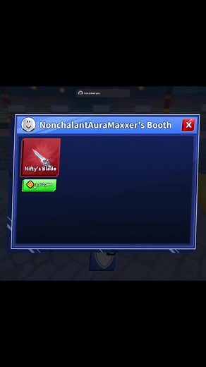 @Nifty’s sword is now worth 3 MIL rap😳 #fyp #viral #bladeball #👀 @Fraud🧛🏻