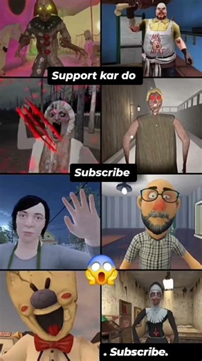 TOP 8 Horror Games You MUST Play! 😱(Don't watch alone! #MrMeat #IceScream #EvilNun #granny2 #shorts