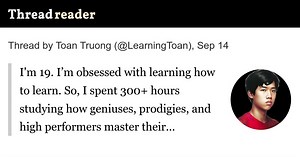 Thread by @LearningToan on Thread Reader App